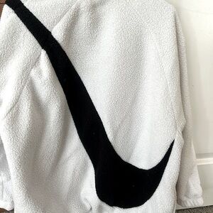 Nike Sherpa reversible oversized jacket